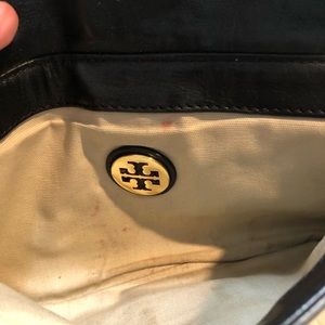 Tory Burch Black & Gold Crossbody Bag